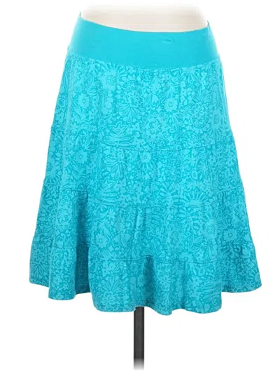 Pre-owned Fresh Produce Casual Skirt In Teal