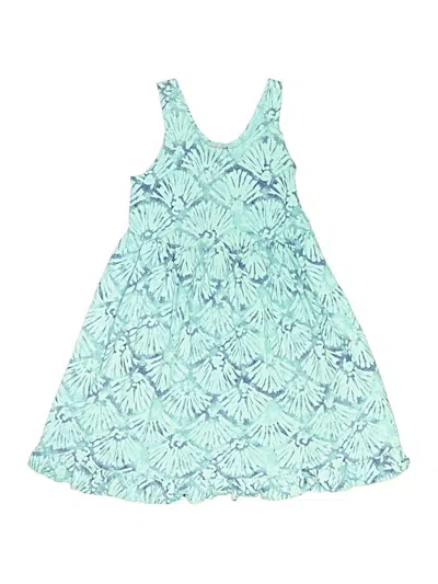 Pre-owned Fresh Produce Kids' Dress In Teal