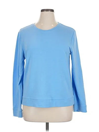 Pre-owned Fresh Produce Long Sleeve T-shirt In Blue