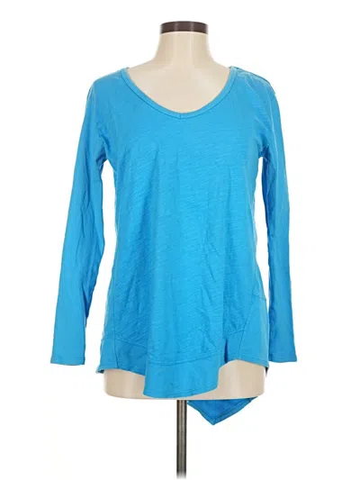 Pre-owned Fresh Produce Long Sleeve T-shirt In Blue