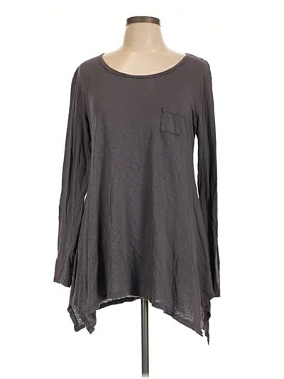 Pre-owned Fresh Produce Long Sleeve T-shirt In Gray