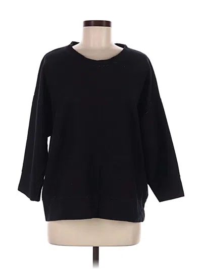 Pre-owned Fresh Produce Pullover Sweater In Black