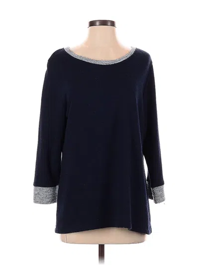 Pre-owned Fresh Produce Pullover Sweater In Blue