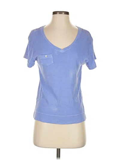 Pre-owned Fresh Produce Short Sleeve T-shirt In Blue