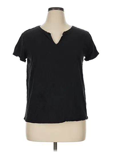 Pre-owned Fresh Produce Short Sleeve T-shirt In Black