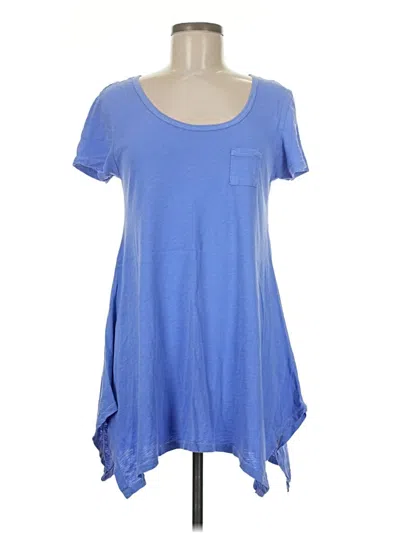 Pre-owned Fresh Produce Short Sleeve T-shirt In Blue