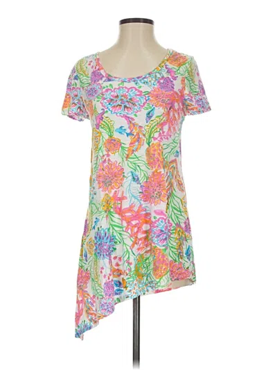 Pre-owned Fresh Produce Short Sleeve T-shirt In Pink