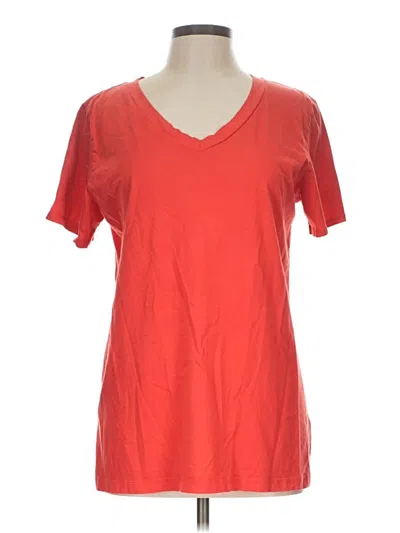 Pre-owned Fresh Produce Short Sleeve T-shirt In Red