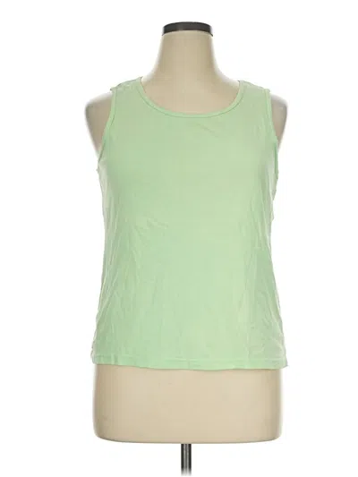 Pre-owned Fresh Produce Sleeveless T-shirt In Green