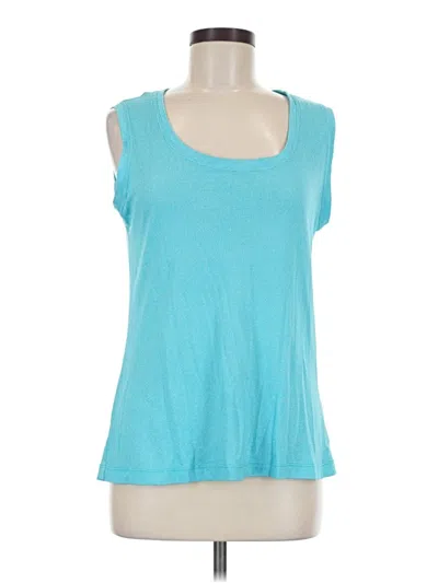 Pre-owned Fresh Produce Sleeveless T-shirt In Teal