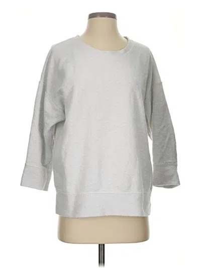 Pre-owned Fresh Produce Sweatshirt In Silver