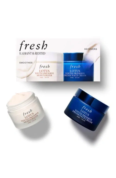 Fresh ® Radiant & Rested Skin Care Set $68 Value In Transparent