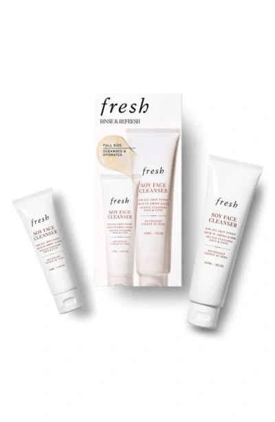 Fresh ® Rinse & Re Skin Care Set $55 Value In Transparent