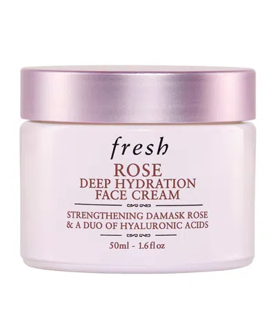 Fresh Rose Deep Hydration Face Cream In White
