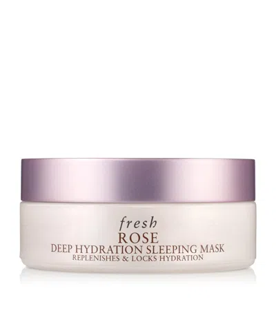 Fresh Rose Deep Hydration Sleeping Mask In White