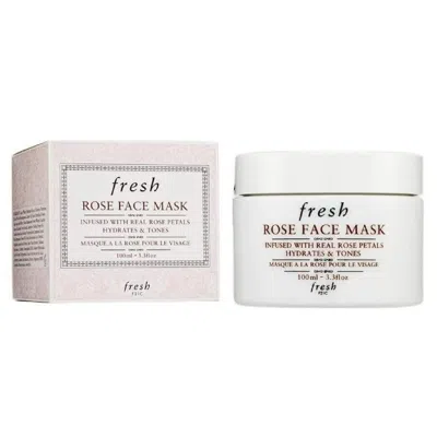 Fresh Rose Face Mask Soothes & Tones 3.4 oz 809280156625