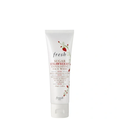 Fresh Sugar Strawberry Exfoliant Face Wash 50ml In White