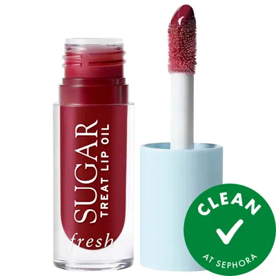 Fresh Sugar Treat Hydrating High Shine Lip Oil Berry - Rich Plum 0.15 Oz/4 G