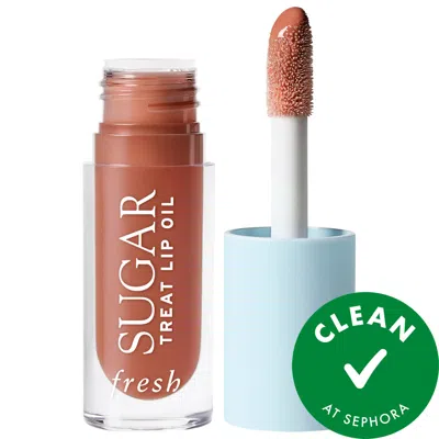 Fresh Sugar Treat Hydrating High Shine Lip Oil Honey - Warm Terracotta 0.15 Oz/4 G