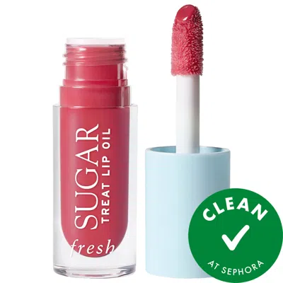 Fresh Sugar Treat Hydrating High Shine Lip Oil Rose - Soft Rosy Pink 0.15 Oz/4 G