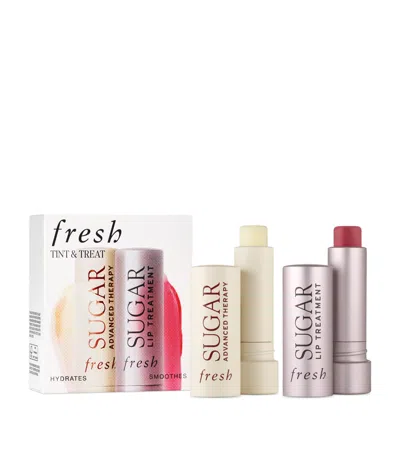 Fresh Tint And Treat Lip Duo Set In Transparent