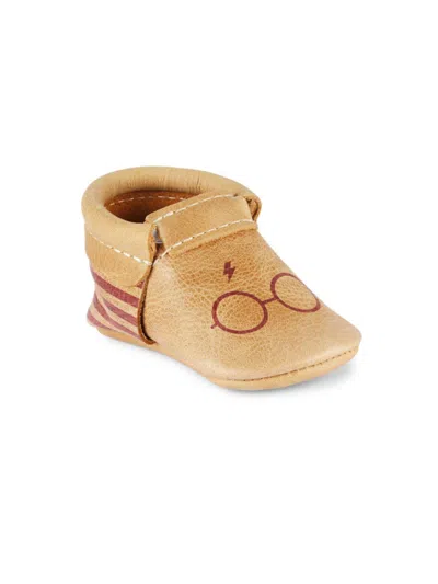Freshly Picked Baby Boy's Harry City Soft Sole Moccasins In Brown
