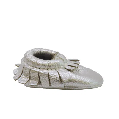 Pre-owned Freshly Picked Kids' Girls Gold Shoes Size: 0 Infant