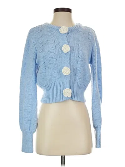 Pre-owned Freshman 1996 Cardigan Sweater In Blue