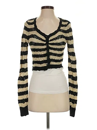 Pre-owned Freshman 1996 Cardigan Sweater In Gold