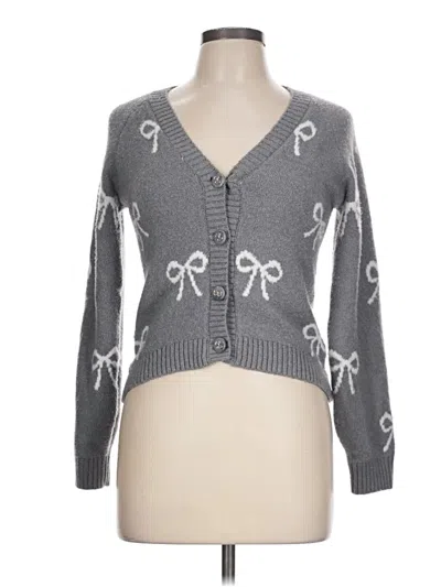 Pre-owned Freshman 1996 Cardigan Sweater In Gray
