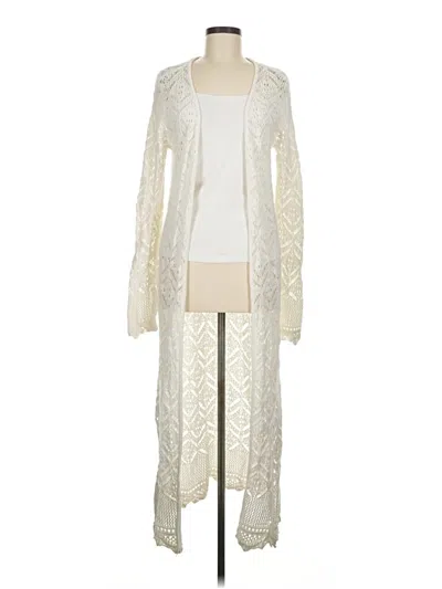 Pre-owned Freshman 1996 Cardigan Sweater In Ivory