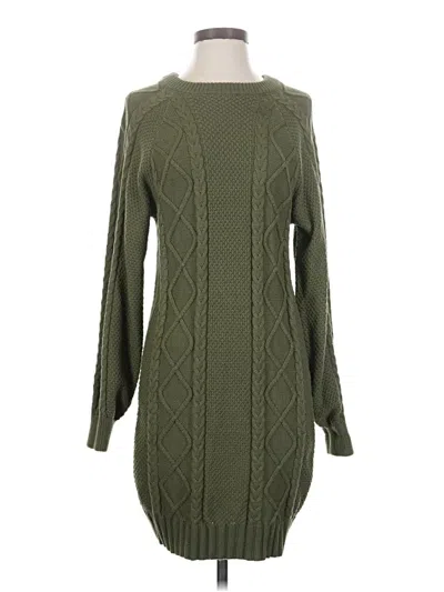 Pre-owned Freshman 1996 Casual Dress In Green