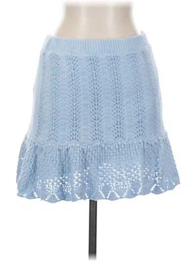 Pre-owned Freshman 1996 Casual Skirt In Blue