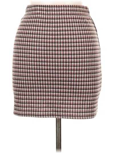 Pre-owned Freshman 1996 Casual Skirt In Burgundy