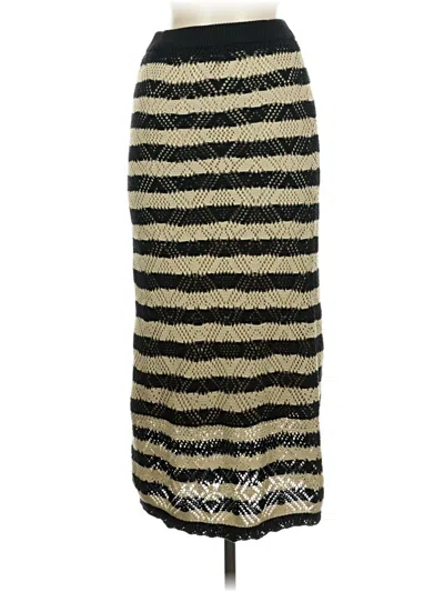 Pre-owned Freshman 1996 Casual Skirt In Gold