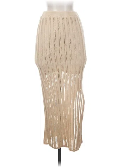 Pre-owned Freshman 1996 Casual Skirt In Ivory
