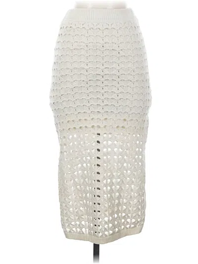 Pre-owned Freshman 1996 Casual Skirt In Ivory