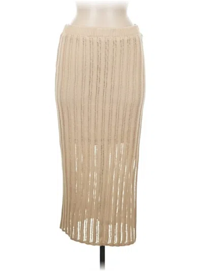 Pre-owned Freshman 1996 Casual Skirt In Ivory