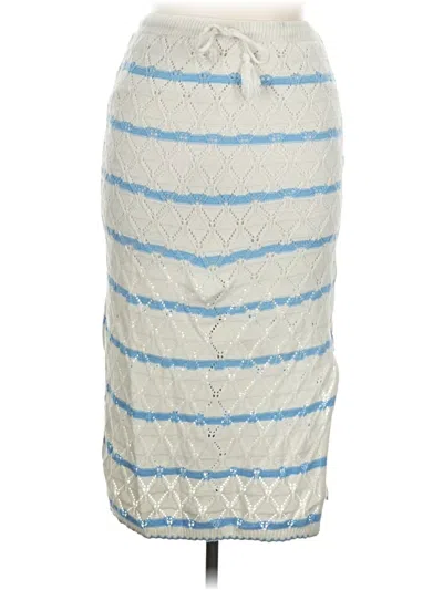 Pre-owned Freshman 1996 Casual Skirt In Ivory