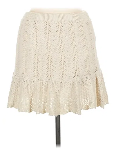 Pre-owned Freshman 1996 Casual Skirt In Ivory