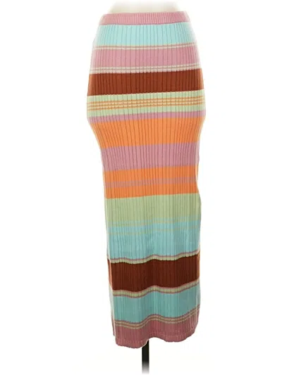 Pre-owned Freshman 1996 Casual Skirt In Orange