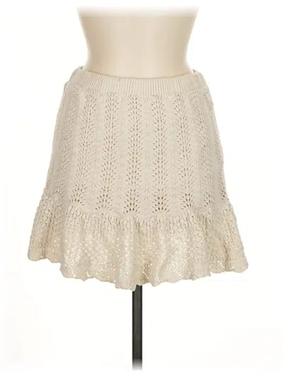 Pre-owned Freshman 1996 Casual Skirt In White