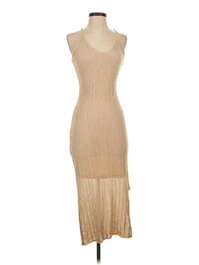 Pre-owned Freshman 1996 Cocktail Dress In Brown