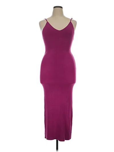 Pre-owned Freshman 1996 Cocktail Dress In Burgundy