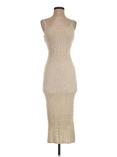 Pre-owned Freshman 1996 Cocktail Dress In Tan