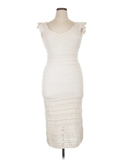 Pre-owned Freshman 1996 Cocktail Dress In White