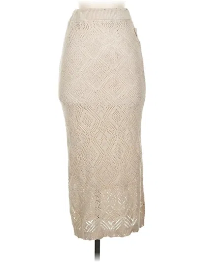 Pre-owned Freshman 1996 Formal Skirt In Ivory