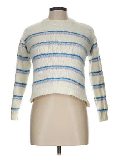 Pre-owned Freshman 1996 Long Sleeve Turtleneck In White
