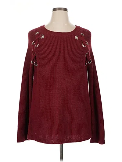 Pre-owned Freshman 1996 Pullover Sweater In Burgundy