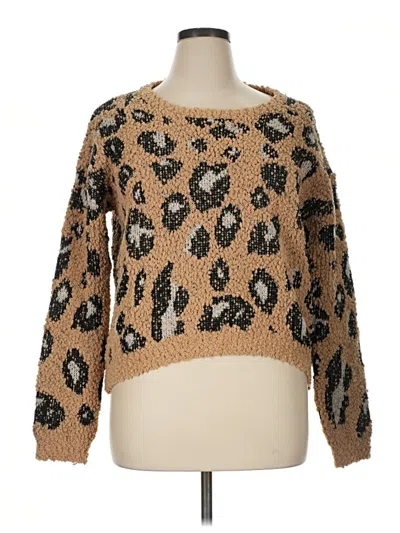 Pre-owned Freshman 1996 Pullover Sweater In Tan